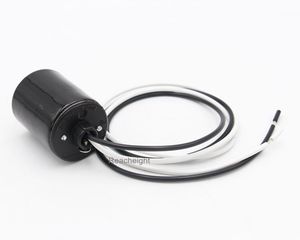 Đui Đèn Sứ Đế Trung Bình E26 Màu Trắng Với Dây Dẫn 24 Inch Và Đui Đèn Sứ Tráng Men 200 Độ - Product Image 6