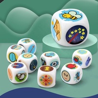 Juguetes educativos para niños, juego interactivo, dados de historia, contar historias en combinaciones aleatorias, cubos de historia, juguetes para jugar con bebés