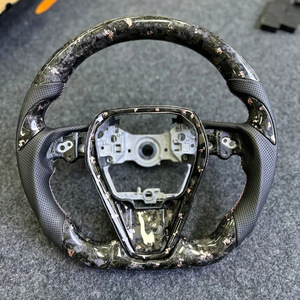 Volante Deportivo YLC 2025 Compatible con <span class=keywords><strong>Toyota</strong></span> LC300, Volante de Fibra de Carbono Real - Product Image 2