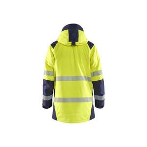 BLAKLADER - 445719873389XS Parka de invierno Hi-Vis Amarillo/Azul marino-EAN 7330509857465 ROPA DE TRABAJO DE LA HI-VIS - Product Image 2