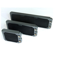 Radicooler 480 cuivre laiton radiateur eau liquide refroidissement 120/240/360/480 ventilateur pour ordinateur pc