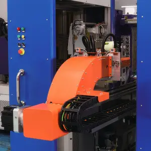Robots linéaires à entrée latérale automatique industrielle à très grande vitesse, système de bras de Robot latéral Iml en plastique