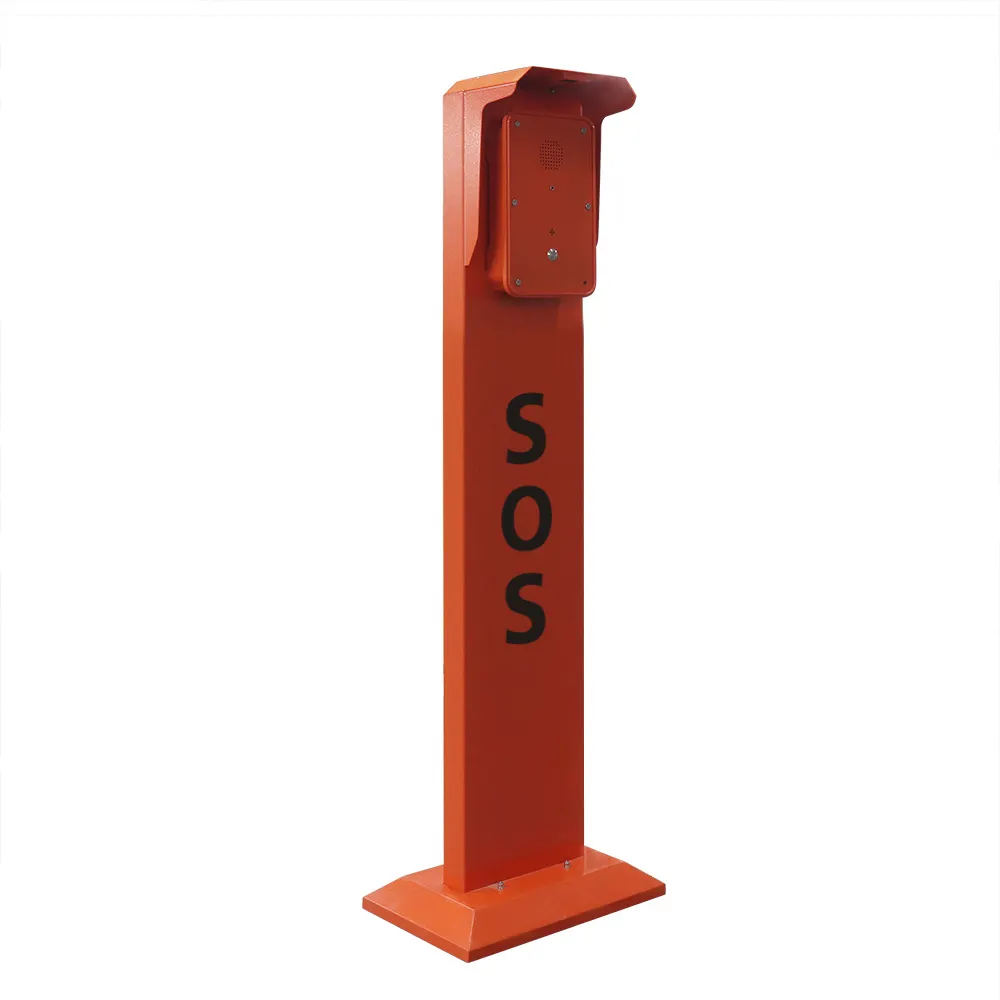 Roadside 4G SOS Call Station  Emergency Telephone Pillar Waterproof Vandal Proof