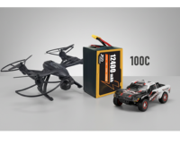 Batterie Lipo pour Drone 6S 22.8V 12400mAh 100C Haute Capacité Haute Autonomie Vente Directe Usine pour FPV 9 et 10 Pouces et Voitures RC