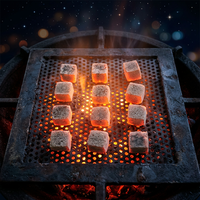 Charbon de coco en briquettes de haute qualité d'Indonésie, charbon à chicha premium