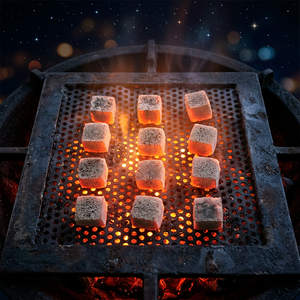 ถ่านกะลามะพร้าวคุณภาพสูงจากอินโดนีเซีย ถ่านสำหรับบุหรี่แบบพรีเมียม - Product Image 1
