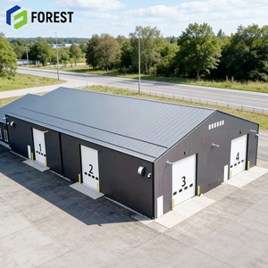 อาคารอุตสาหกรรมสำเร็จรูป สนามกีฬาในร่ม ทนทานสูง ขนาดตามสั่ง รีไซเคิลได้ แข็งแรงทนทานสูง - Product Image 1