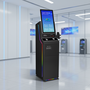 Terminal de Canje de Boletos, Cajero Automático, Kiosco de <span class=keywords><strong>Pago</strong></span> Automático, Compatible con <span class=keywords><strong>Pago</strong></span> con Tarjeta e Impresión de Boletos para Centros Comerciales y Estaciones - Product Image 1