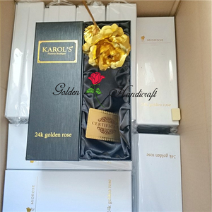 <span class=keywords><strong>ดอก</strong></span><span class=keywords><strong>กุหลาบ</strong></span><span class=keywords><strong>ทองคำ</strong></span> 24k รุ่น QSLH-K091 พร้อมกล่องของขวัญสุดหรู ไอเดียของขวัญสุดพิเศษสำหรับคุณแม่ ของขวัญวันเกิด วันแม่ สำหรับผู้หญิง - Product Image 6