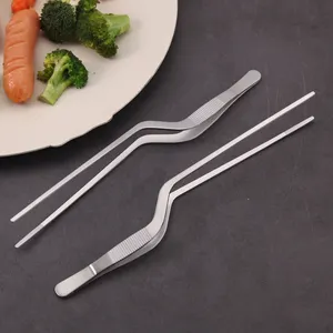 HighQuality Korean BBQ Tongs Essential Tool For Perfectly Grilled Barbecue Delights