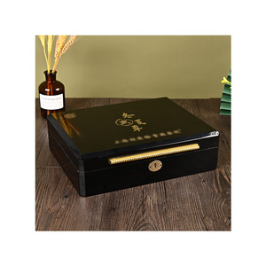 Boîte en bois Dendrobium verrouillable, rectangulaire, épaisseur personnalisable, origine Wenzhou, pour usage médical, emballage de Cordyceps - Product Image 5