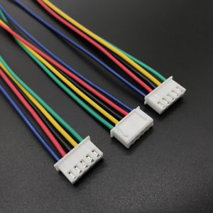 Kablo Demeti XH2.54 <span class=keywords><strong>2</strong></span> Pinli Çift Başlı Bağlantı Terminal Kablosu 4P Elektronik Hat - Product Image 5