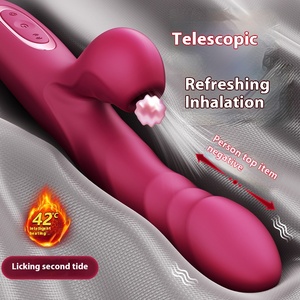 MizzZee Mystery <span class=keywords><strong>Girl</strong></span> Love Joystick, Palo de Masaje con Movimiento de Estiramiento, Oscilación, Succión y Vibración, Juguetes Sexuales Estimulantes para Mujeres Masturbadoras - Product Image 4