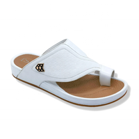 Sandales professionnelles pour hommes en PU, tongs, chaussures de mode, pantoufles arabes