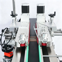 Máquina Etiquetadora Automática de Doble Cara (Superior e Inferior) de Alta Precisión para Cajas de Cartón y Loncheras de Plástico