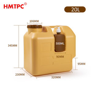 Camping Portable <span class=keywords><strong>20L</strong></span> 30L plastique Jerry Can HDPE seau <span class=keywords><strong>d</strong></span>'<span class=keywords><strong>eau</strong></span> <span class=keywords><strong>avec</strong></span> <span class=keywords><strong>robinet</strong></span> et bouteille de savon liquide Lotion - Product Image 6