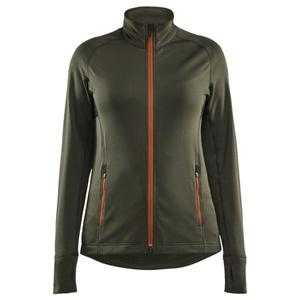 BLAKLADER - 474525394240XL Chaqueta polar Mujer Forest Green/Rust - EAN 7330509957998 CHAQUETAS DE TRABAJO - Product Image 1