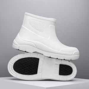 أحذية مطر جديدة للجنسين متوسطة الارتفاع مضادة للانزلاق ومقاومة للماء مصنوعة من الإيفا للمطبخ والصيد، أحذية خفيفة الوزن ومقاومة للتآكل للطهاة - Product Image 6