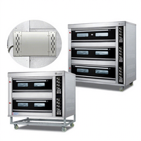 Équipement de boulangerie de four à gaz de nouvelle conception de septembre avec four de pont de machine de cuisson en pierre pour le pain