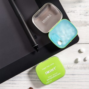 Bonbons à la menthe citronnée pour une haleine fraîche, marque I'MINT, boîte <span class=keywords><strong>en</strong></span> métal <span class=keywords><strong>de</strong></span> <span class=keywords><strong>16g</strong></span>, bonbons pressés au <span class=keywords><strong>sucre</strong></span> - Product Image 3