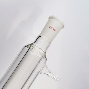 प्रयोगशाला ग्लैसवेयर डबल परत जैकेट पारदर्शी बोरोसिलिकेट ग्लास उच्च तापमान प्रतिरोध वैक्यूम क्रोमैटोग्राफी ओएम - Product Image 3