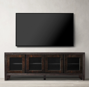 Meubles de salon modernes FERLY ODM Support de télévision en bois de chêne en bois massif durable de style américain - Product Image 4