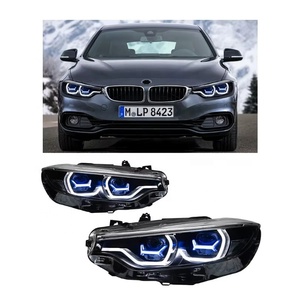 Faros Delanteros Mejorados para BMW <span class=keywords><strong>Serie</strong></span> <span class=keywords><strong>4</strong></span> F32 F36 2012-2019 425i 428i 430i 435i, Lámpara Principal LED, Láser, DRL, Señal, Luces de Coche Modificadas - Product Image 2