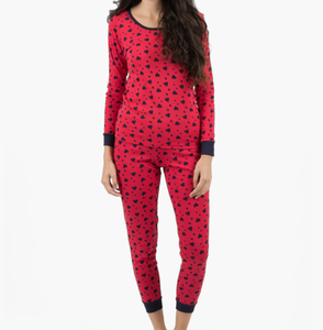 Ensemble <span class=keywords><strong>de</strong></span> pyjama thermique personnalisé avec logo, en coton, pour l'hiver, vêtements <span class=keywords><strong>de</strong></span> détente à la maison, pyjamas <span class=keywords><strong>de</strong></span> famille personnalisés, tenues <span class=keywords><strong>de</strong></span> pyjama pour <span class=keywords><strong>femmes</strong></span>, vêtements <span class=keywords><strong>de</strong></span> nuit respirants - Product Image 2