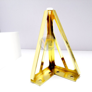 YIJUN Furniture <b>Legs</b> 2325 Gold Modern Minimalist Heavy Duty Cabinet Chair Table Support - Product Image 3
