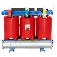 Transformateur sec à enroulement en aluminium SCB10 500 kVA 10 kV/400 V personnalisé, faible bruit, en résine coulée, prêt à être expédié