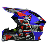 Casco todoterreno de motocross aprobado por DOT de fábrica