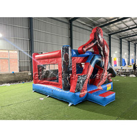 Trampoline gonflable Spiderman sur mesure pour usage commercial à vendre
