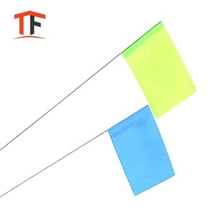 Drapeaux de fil d'arpentage imprimés personnalisés, 4x5 pouces, pièces - Product Image 1