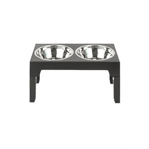 Vente directe usine – Gamelle anti-glouton pour animaux de compagnie, hauteur réglable, protection du cou, support double gamelle surélevé en ABS pour chats et chiens - Product Image 5