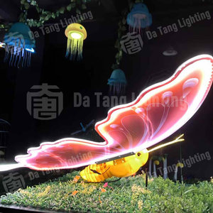 ไฟ LED ตกแต่งกลางแจ้งแบบชาร์จไฟได้ ปรับแต่งสีได้ เหมาะสำหรับเทศกาลวัฒนธรรม การเฉลิมฉลองสาธารณะ และการตกแต่ง - Product Image 6