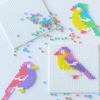 Jouet perlé créatif fait à la main de marque Artkal CA15 Mini perles de fusible 11550 Granis 15 couleurs, boîte de perles en fer écologique