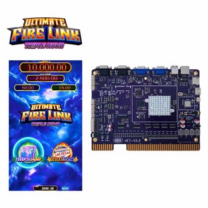 QIQU Source Factory Prix bas Carte mère PCB de jeu de compétences 2 en 1 Ultimate Fire Link Triple Nova à haute performance - Product Image 2