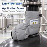 LANCHUANG Manchon chauffant électrique flexible et écologique avec tissu enduit de silicone pour usage domestique et bar