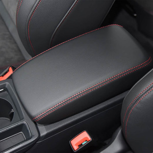 Funda para reposabrazos central de Audi Q3 2019-2022, funda protectora de cuero de microfibra auténtica, no requiere extracción - Product Image 3