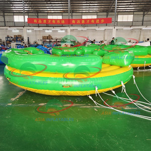 Canapé UFO, équipement de jeu aquatique remorquable, bateau gonflable rotatif remorquable, bateau disco gonflable pour sports nautiques - Product Image 5