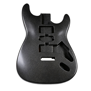 Protection de corps d'instrument en fibre de carbone pure pour <span class=keywords><strong>guitare</strong></span> électrique, <span class=keywords><strong>jazz</strong></span>, acoustique, basse et ukulélé - Product Image 2