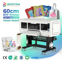 60cm 8-Kopf DTF-Drucker Hochgeschwindigkeits-24-Zoll-A1-Direkt-auf-Film-Druckmaschine mit Doppelschiene für T-Shirt-Druck