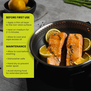 Triply Stainless Steel Frying <b>Pan</b> Saute <b>Pan</b> Non-Stick Coating Gas <b>Induction</b> Cooking 3 Layers Stainless Steel Fry <b>Pan</b> - Product Image 5