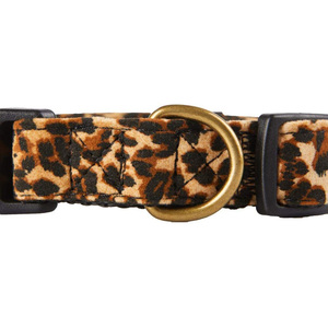 Kit de fabrication d'animaux avec collier et laisse, en tissu floqué, motif guépard, produit pour chiens - Product Image 4