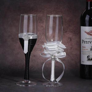 <span class=keywords><strong>Coupe</strong></span> en verre à <span class=keywords><strong>vin</strong></span> de mariage créatif de style occidental - Product Image 2