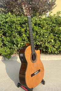 Chitarra Classica Elettrica Aiersi, Interamente in Legno Massello, Artigianato Spagnolo, Strumento Musicale Professionale Fatto a Mano con Pickup - Product Image 2