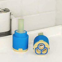 Cartouche de remplacement en céramique pour robinet de douche/baignoire à levier unique, style traditionnel, pour salle de bain et cuisine, garantie 1 an