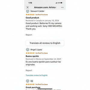 Pour Sony 2600mAh NP-F550 2 batteries au lithium-ion avec chargeur mural - Product Image 1