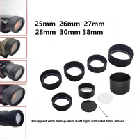 Cache-lampe torche/visée point rouge anti-émeute pour jeunes, compatible avec les lampes T1/T2/X300V/X400V