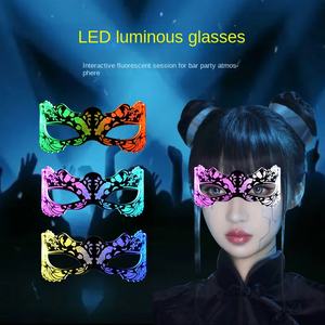 <span class=keywords><strong>Led</strong></span> Colorful Dazzling Disco Lunettes Acrylique Lunettes Lumineuses Future Technology Sense Lunettes Bar Atmosphere Props - Product Image 3